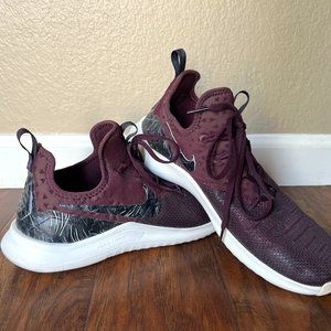 Women's Burgundy Crush Nike Free Trainer Running Shoes Size 10 US / 42 Eur